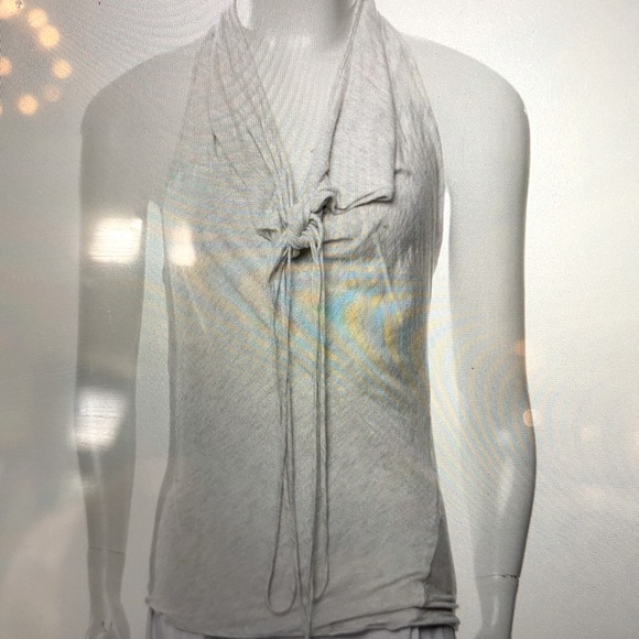 Robert Rodriguez heather grey halter top - Picture 1 of 6